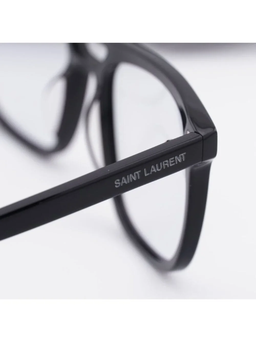 Saint Laurent SL455 005 Square Sunglasses - Black / Grey Photochromic